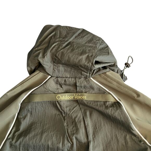 Outdoor Voices Frostknit Pullover Hoodie in Olive Green NEW Size Small - Picture 13 of 13